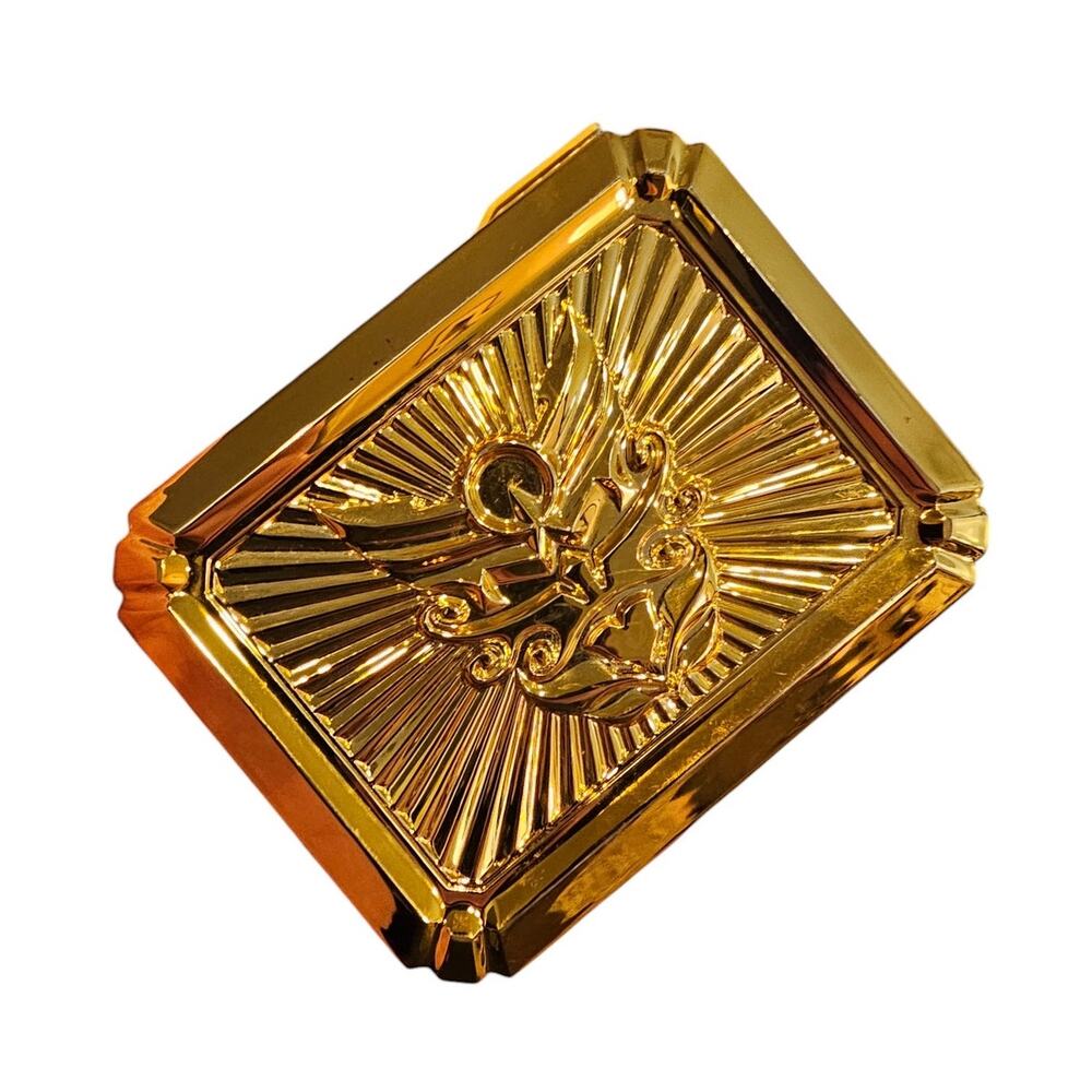 Bandai 2012 Power Rangers Gold Belt Buckle Card Holder